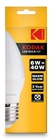 KODAK Žárovka LED Candle C37 E27 6W/40W 480lm, teplá bílá, nestmívatelná